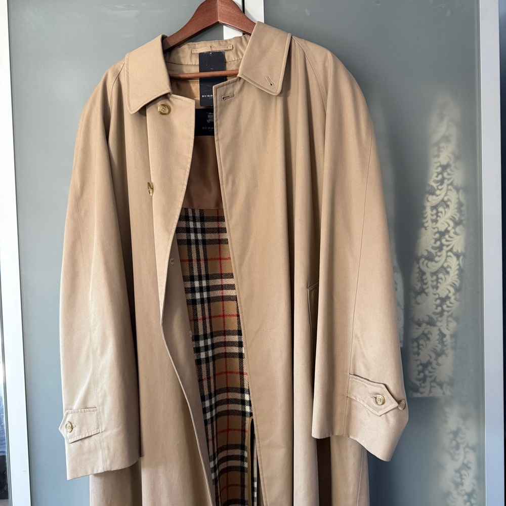 Burberry Tan Trench Coat - Picture 8 of 13